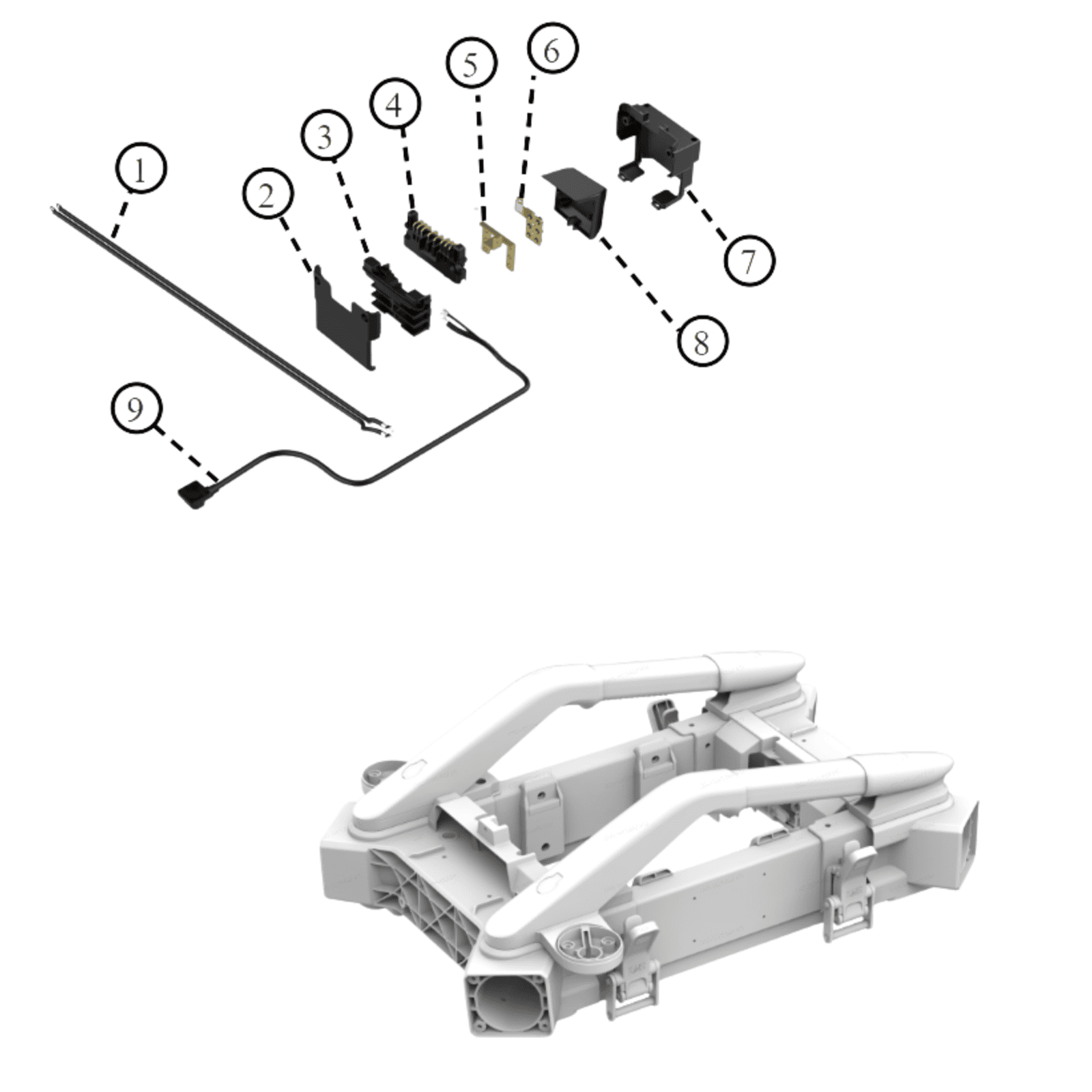 Fuselage Power System Diagram